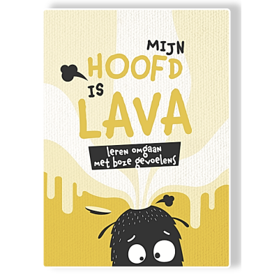 Boek 'Mijn hoofd is lava' 
