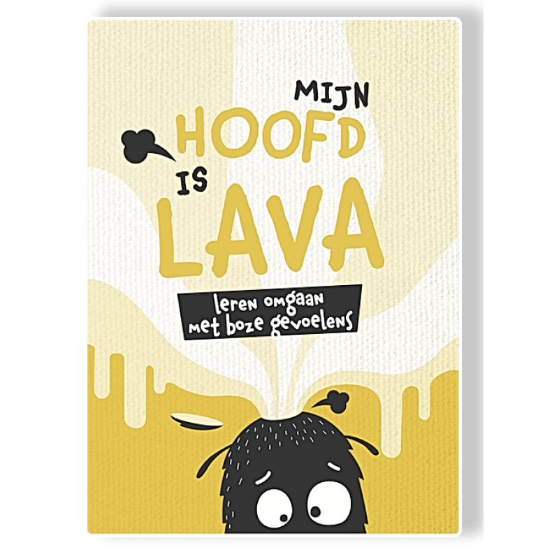 Boek 'Mijn hoofd is lava' 